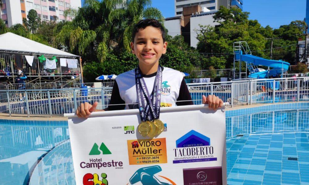 Klaus Janson Conquista Quatro Ouros No Sul Brasileiro De Nata O Mirim