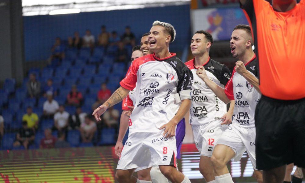 JEC Krona estreia vitória na Copa Mundo do Futsal Esporte Joinville