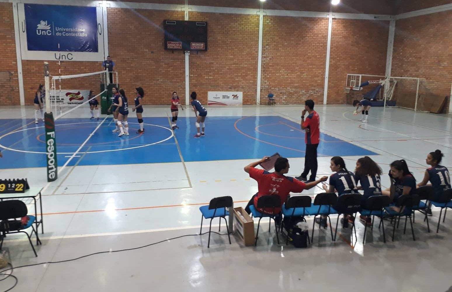 1ª Rodada Masculino São Bento do Sul x Florianopolis nos Joguinhos