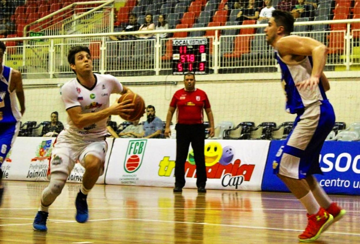 BASQUETE AO VIVO – Brusque x Blumenau, Campeonato Catarinense - Final Four