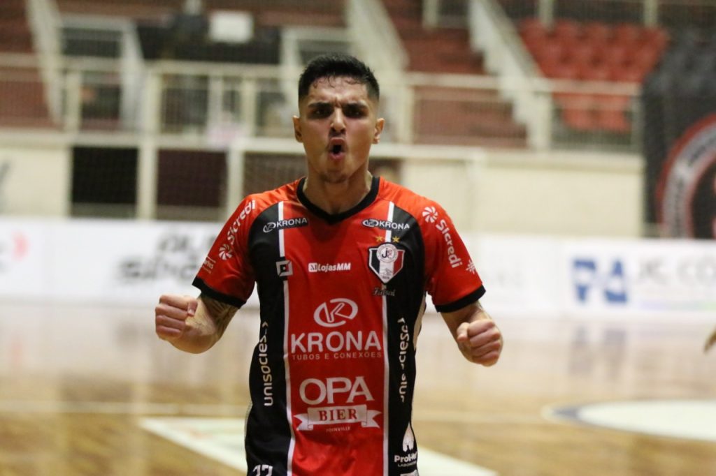Gols: JEC/Krona 4 x 4 Joaçaba - Catarinense de Futsal