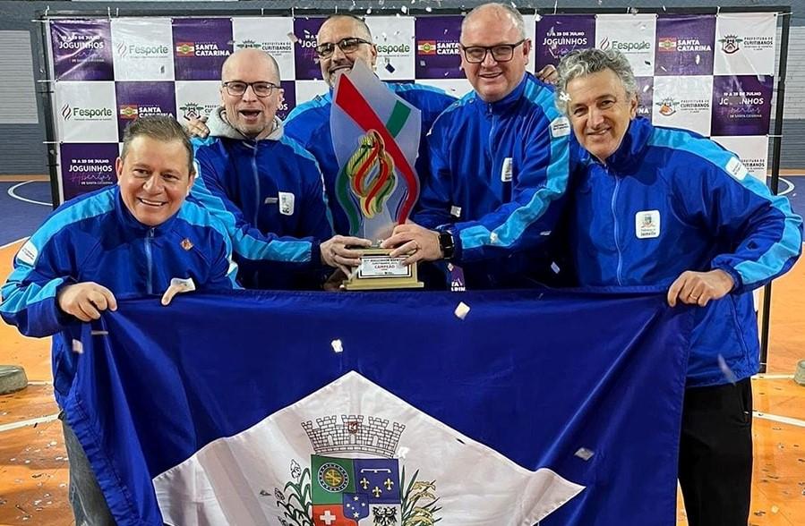 Futebol de São José é tricampeão do Joguinhos Abertos de SC