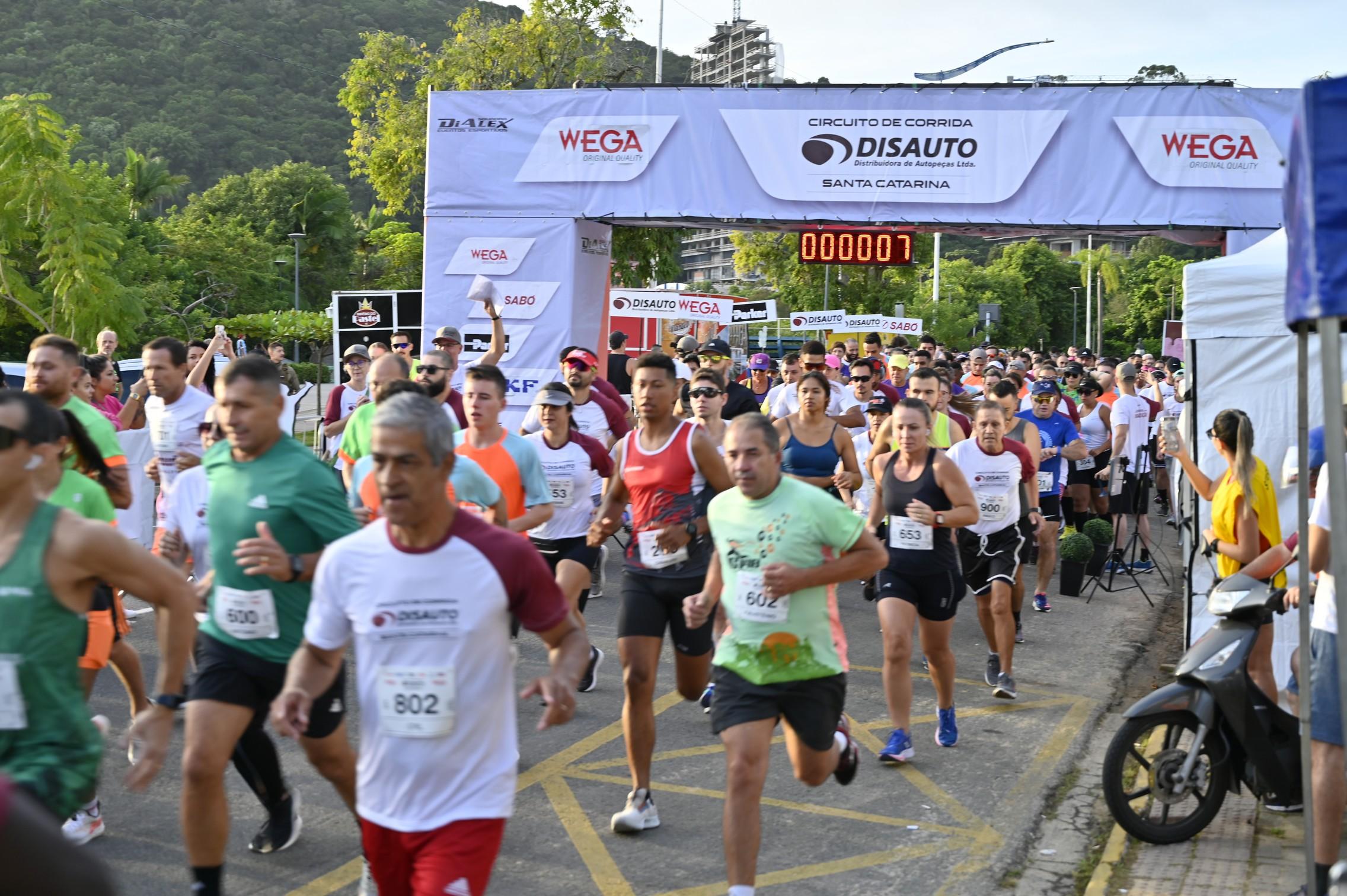 7ª etapa do Circuito de Corridas Disauto acontece em Joinville no