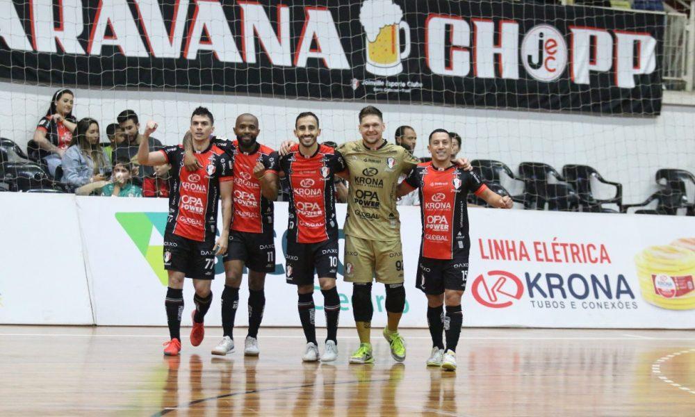 JEC Futsal vence Joaçaba e conquista a Recopa SC, Futsal Joinville