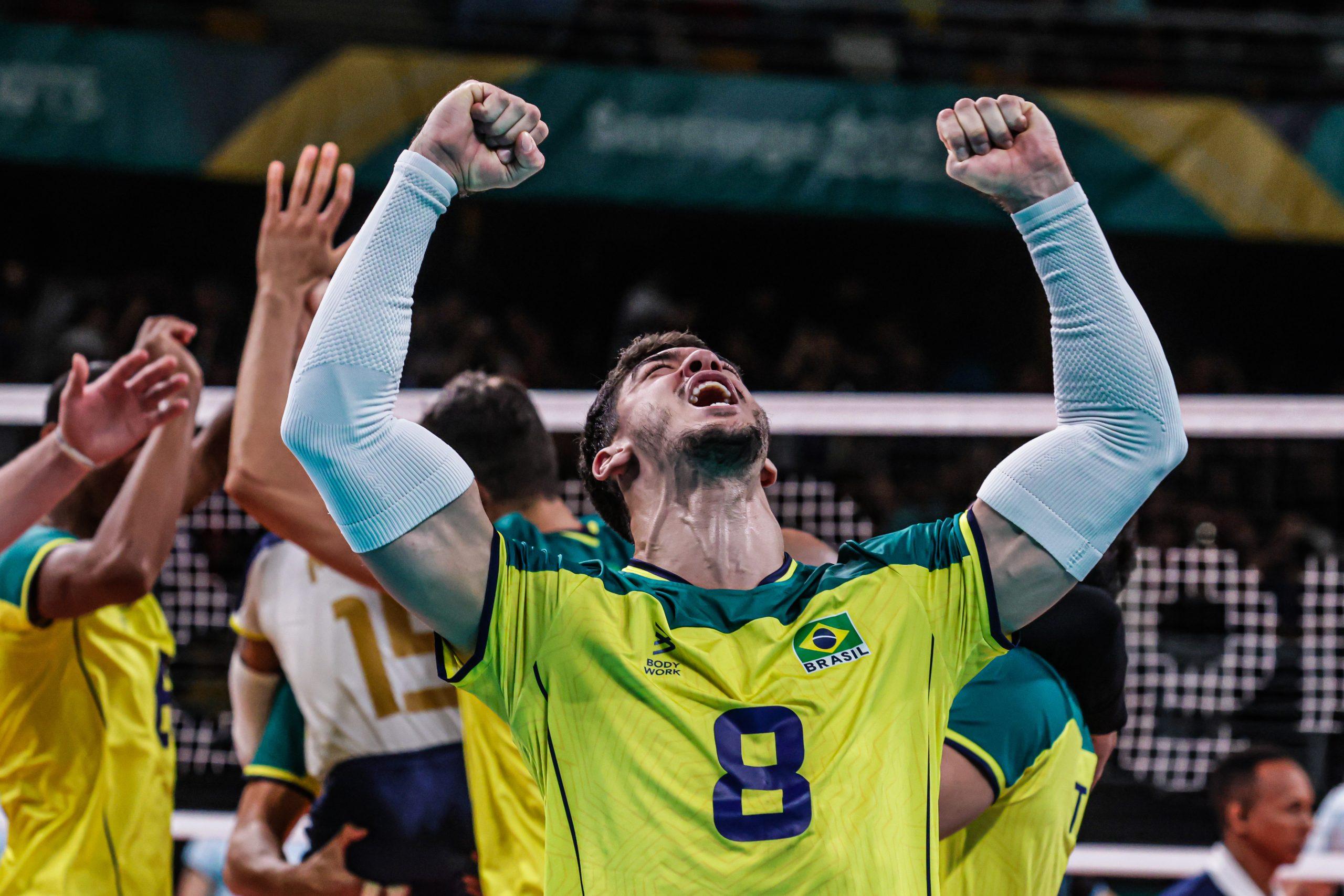 Honorato, do Joinville Vôlei, é eleito melhor jogador no Pan-americano