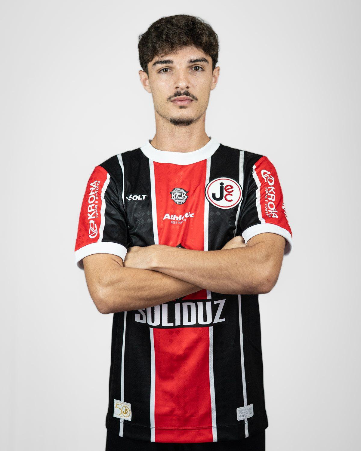 Cássio, jogador do JEC para a Copa Santa Catarina 2026