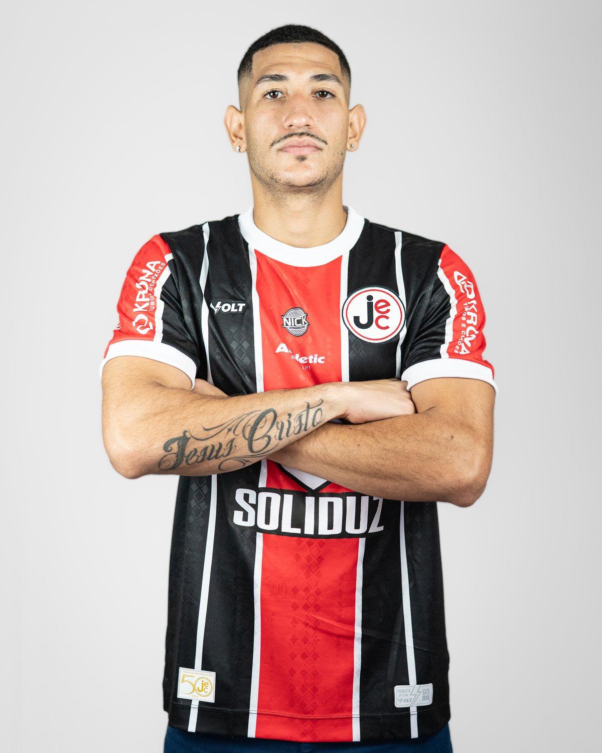 Diego Leandro, jogador do JEC para a Copa Santa Catarina 2026