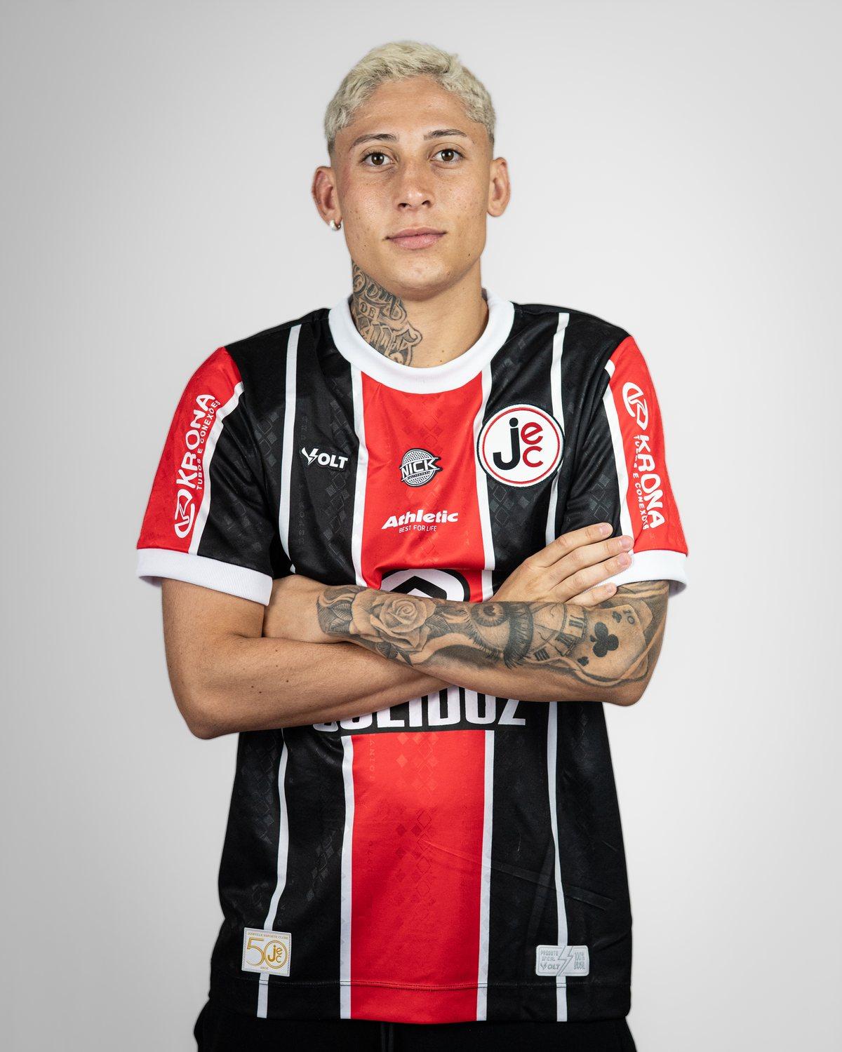 Dieguinho, jogador do JEC para a Copa Santa Catarina 2026