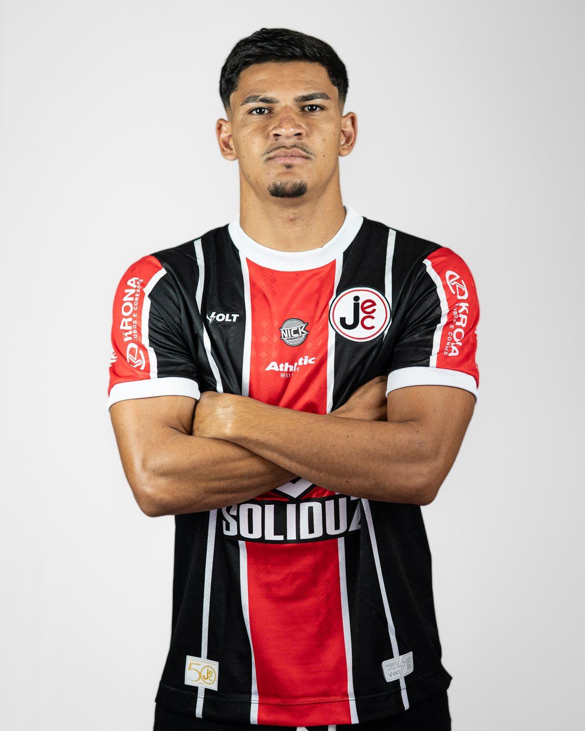 Jadson Jupi, jogador do JEC para a Copa Santa Catarina 2026