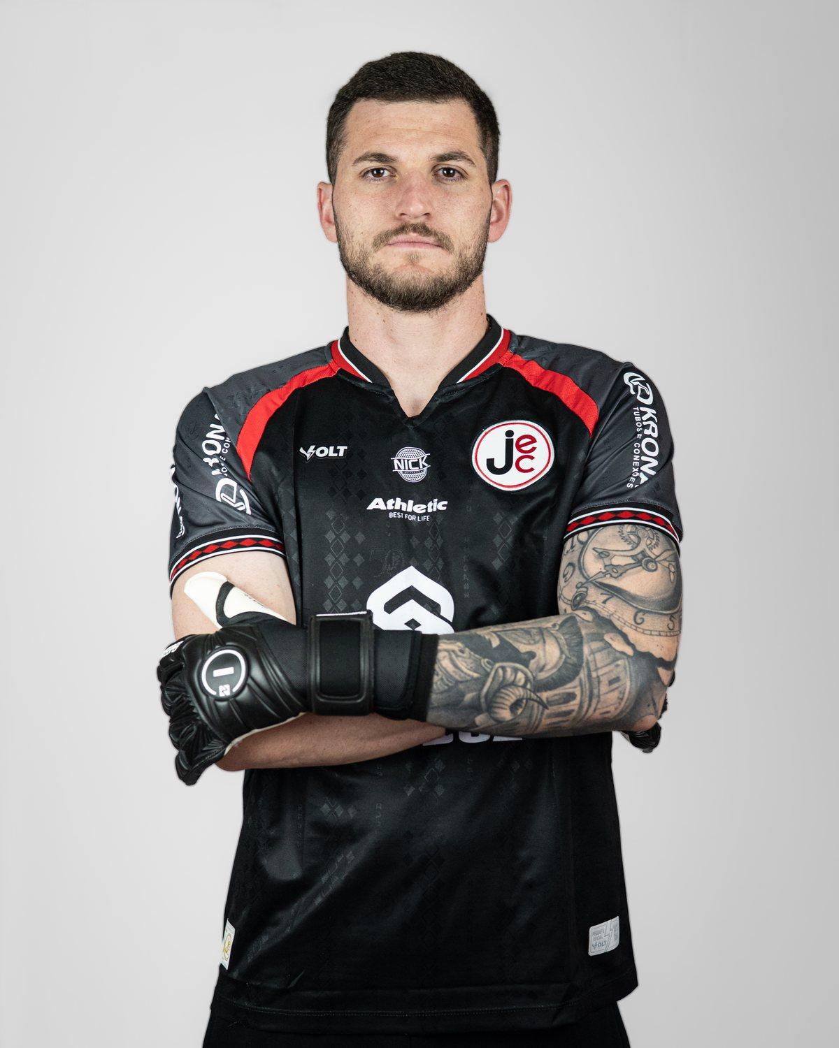 João Lazzari, jogador do JEC para a Copa Santa Catarina 2026