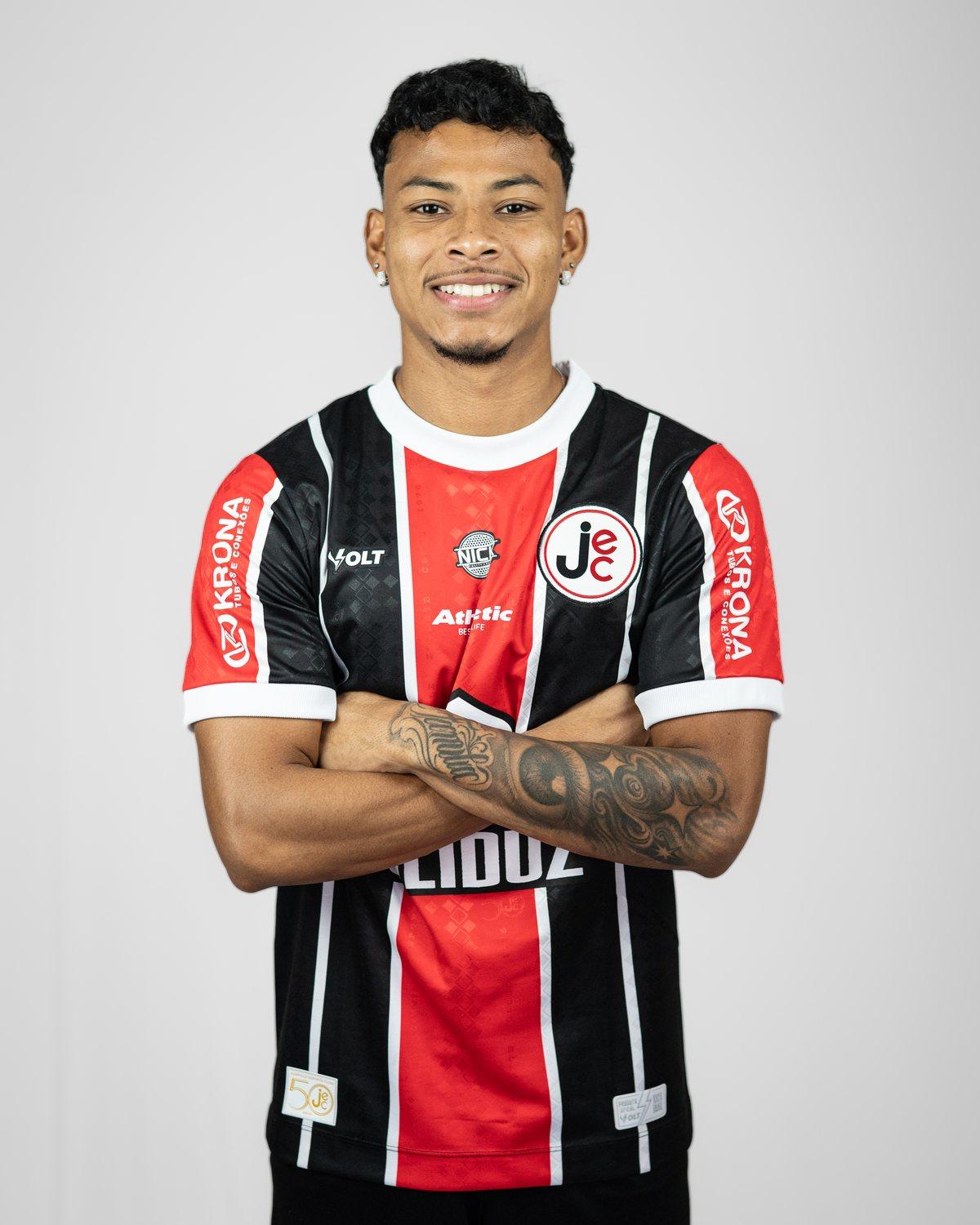 Kennedy, jogador do JEC para a Copa Santa Catarina 2026