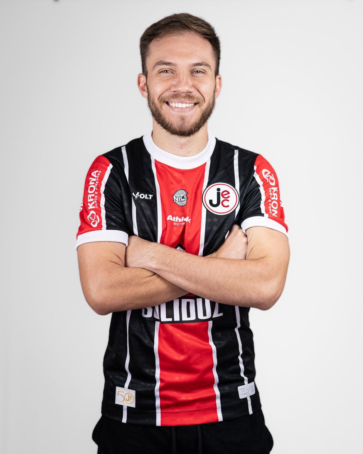 Lucas Bessa, jogador do JEC para a Copa Santa Catarina 2026