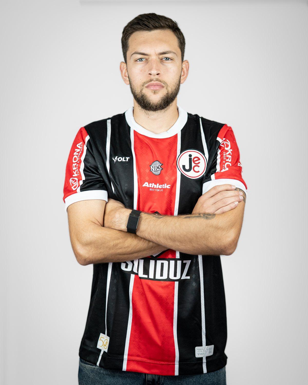 Nuno, jogador do JEC para a Copa Santa Catarina 2026