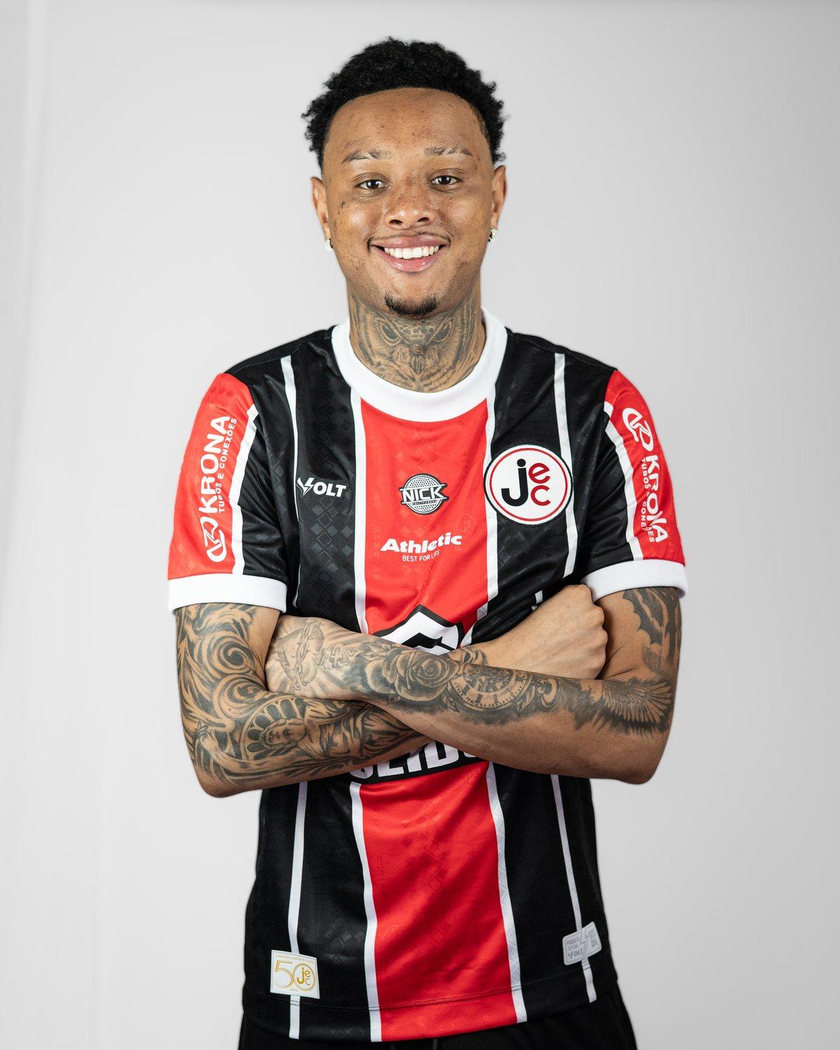 Vitão, jogador do JEC para a Copa Santa Catarina 2026
