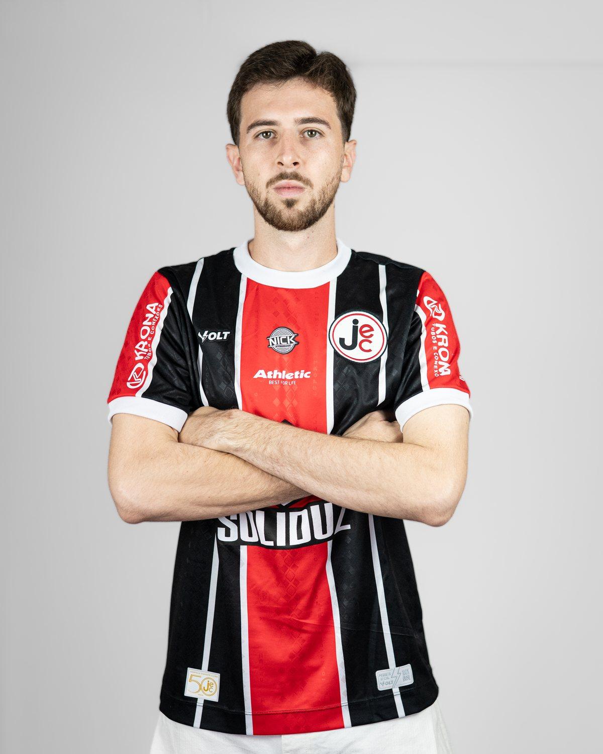 Wesley, jogador do JEC para a Copa Santa Catarina 2026
