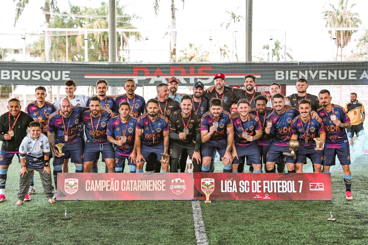 T.O Fut7, de Joinville, campeão catarinense de 2026